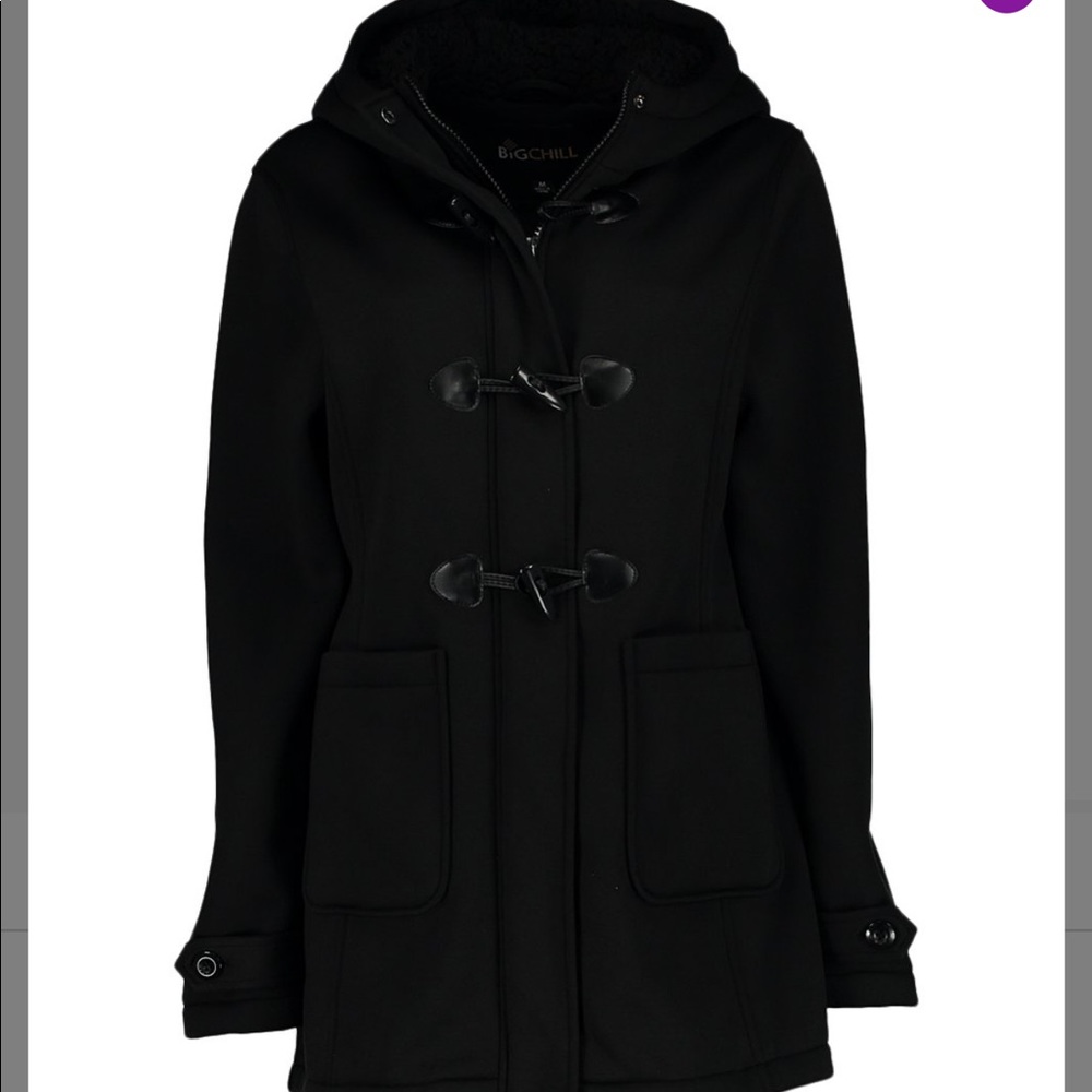 Big Chill Black Toggle Accent Jacket